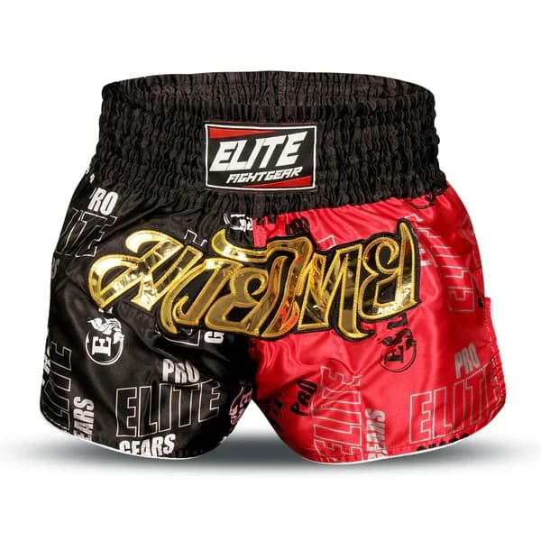 Muay Thai Short Fut Red/Black
